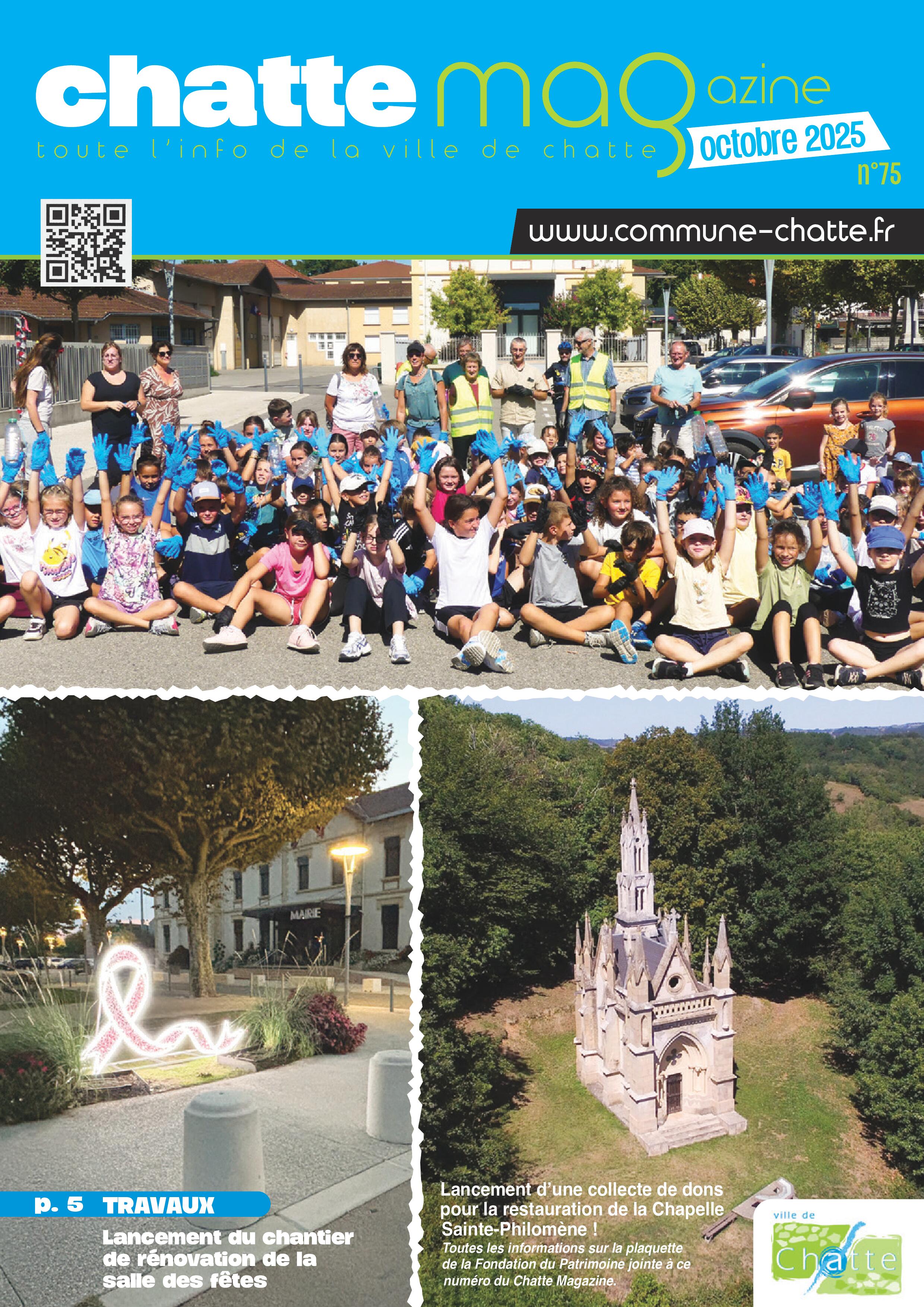 Chatte magazine Octobre 2025